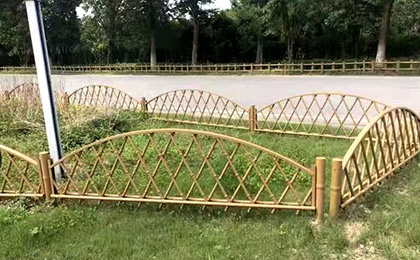 城市绿化用仿竹护栏